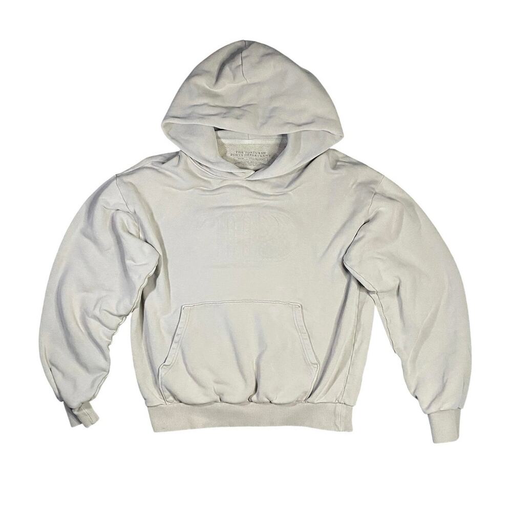 Taylor Swift TTPD The Tortured Poets Department 3D Logo Hoodie - M
